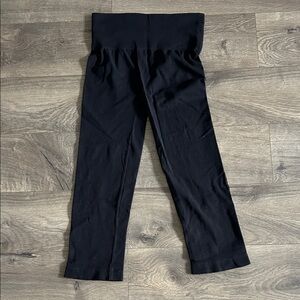 Tina Stevens Ribbec Black Leggings